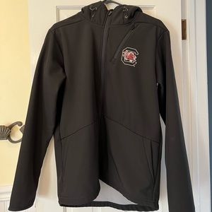 University of South Carolina Gamecocks hooded softshell jacket women’s medium